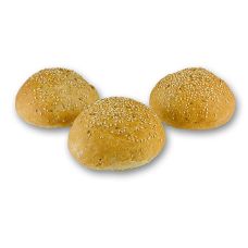 Gigabol Hamburgerbrötchen Sesam, ø ca. 11cm, vorgebacken, C.Siegert, TK, 2,4 kg, 24 x 100g