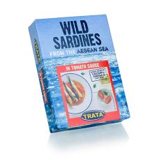 Sardinen, in Tomatensauce, aus dem Ägäischen Meer, Trata, 100 g