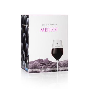 Merlot, trocken, 13% vol., Bag in Box, Coteaux du Pic, 5 l