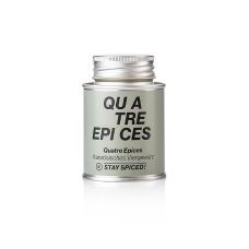 Spiceworld Quatre Epices, Gewürzmischung, Streudose, 80 g