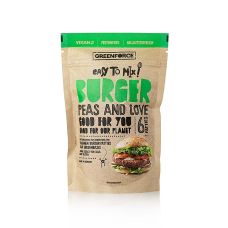 Greenforce Fertigmix für vegane Burger Patties, aus Erbsenprotein, 150 g