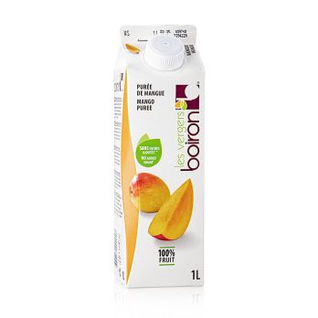 Boiron Mango Püree, pasteurisiert, 100% Frucht, 1 l