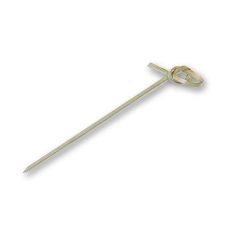 Bambusspieße, mit Knotenende, grün, 10cm, 250 St