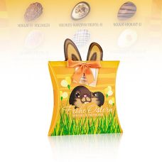Frohe Ostern gewickelte Trüffeleier, 6 Sorten, mit Alkohol, Peters, 120 g