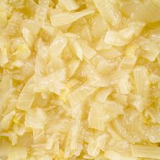 Zwiebel Streifen, gedünstet, Holzmann, 5 kg