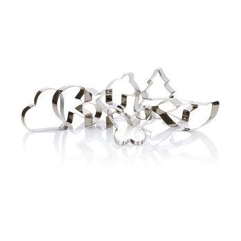 Ausstecher-Set, „Weihnachten“, 8-teilig, 8 St
