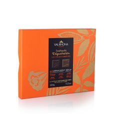 Valrhona Instants Degustation, 60 Täfelchen, Milch+Bitterschokolad (34269), 300 g, 60 St