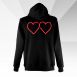 INFINITYLOVE - Hoodie Statement (Herzen Vorne & Hinten), regular fit, XL, 1 St