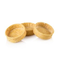 Snack Tartelettes Vegan Quinoa, Ø51x16mm h, La Rose Noire, 900 g, 100 St