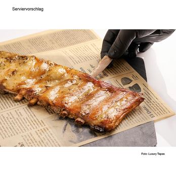 Sous-vide Schweine Rippchen, mit Kräutern, Luxury Tapas, TK , 600 g