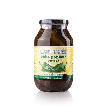 Chili Poblano, ganz, 940 g