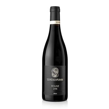 2016er Rouge, trocken 13,5 % vol., Scheuermann, BIO, 750 ml