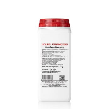 OvoFree Mousse, pflanzlicher Mousse Stabilisator, Louis Francois, 1 kg