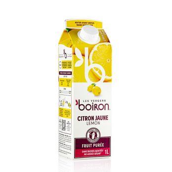 Boiron Zitrone Püree, pasteurisiert, 1 l