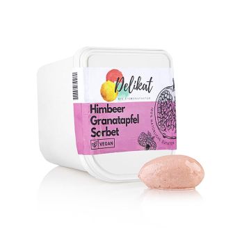 Delikat - Himbeer-Granatapfel Sorbet, TK, 2,5 l