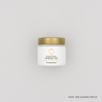 THE GOLDEN CIRCLE - Zwiebel-Gin-Chutney, by Sascha Stemberg, 75 g