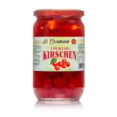 Cocktail-Kirschen, rot, ohne Stiel & Stein, 770 g