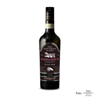 Natives Olivenöl Extra, Santa Tea Gonnelli Dolce Delicato, schwarze Oliven, 750 ml