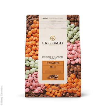 Aromatisierte Dekormasse - Caramel, Callets, 2,5 kg