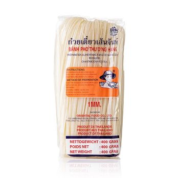 Reis-Tagliatelle, 1mm breit, 400 g