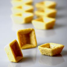 Universal-Tartelettes, quadratisch, 3,8x3,8cm, 1,35 kg, 270 St