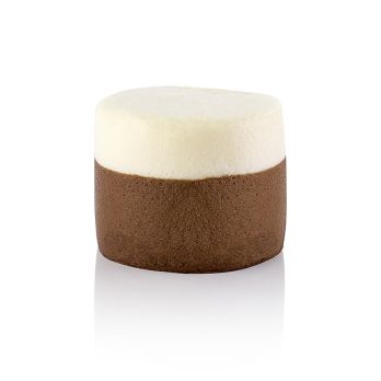 BOS FOOD Sweet Classics - Törtchen weiße & dunkle Schokomousse, TK, 850 g, 16 x 80ml