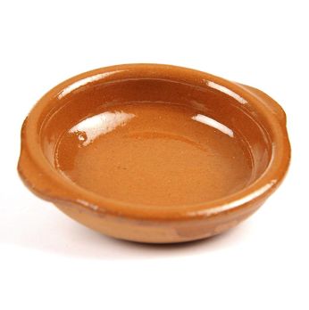 Tonschale - Cazuela, braun, glasiert, ø 8cm, 1 St