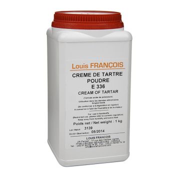 Weinstein-Pulver - Creme Detartre, Kaliumtartrat, E 336, 1 kg