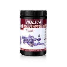 Sosa Kristallisierte Veilchenblütenstücke, violett, 1mm Stücke, 500 g