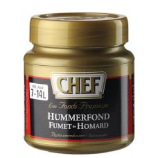 CHEF Premium Konzentrat - Hummerfond, leicht pastös, orangerot, für 7-14 L, 560 g