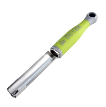 deBUYER Entkerner Universal, ø 20mm, 11cm, Edelstahl/Kunststoff, grün, 1 St