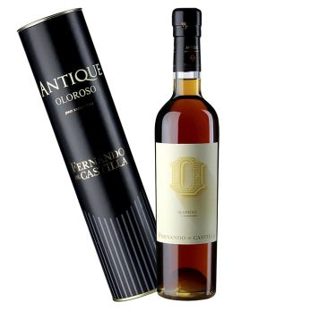 Sherry Antique Oloroso, dry, 20% vol., Rey Fernando de Castilla, 95 PP, 500 ml