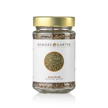 Gewürzgarten Basilikum, getrocknet, gerebelt, 35 g