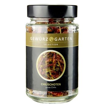 Gewürzgarten Chilischoten, ganz, getrocknet, 30 g