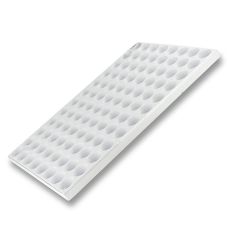 Petits Fours Multiform, Kunststoff, für 96 Minikuchen ø 40mm, 40x60cm, 1 St