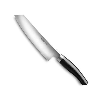 Nesmuk Soul 3.0 Kochmesser, 180mm, Edelstahlzwinge, Griff Micarta schwarz, 1 St