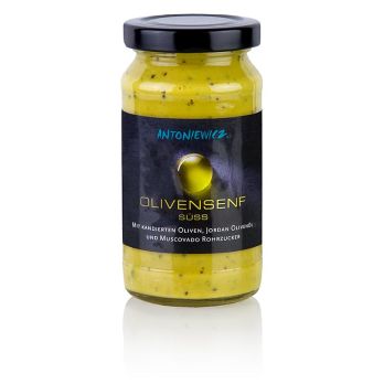 Antoniewicz - Olivensenf, süßer Senf mit kandierten Oliven, 210 ml