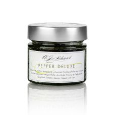 Schwarzer Pfeffer, mit Meersalz fermentiert, zerkleinert, PEPPER DELUXE, 100 g