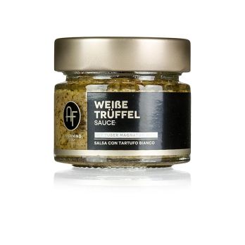 Trüffelsauce (SALSA Tartufata), mit weißen Trüffeln (Tuber magnatum), Appennino, 80 g