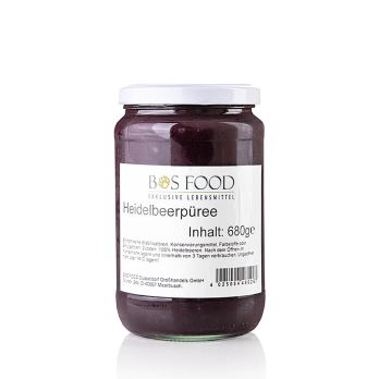 Püree/Mark - Heidelbeere (Blaubeere), fein passiert, 680 g