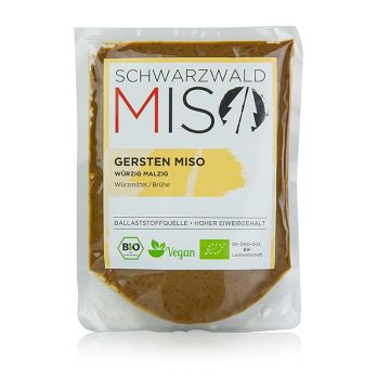 Gersten Miso, würzig malzig, Schwarzwald Miso, BIO, 220 g