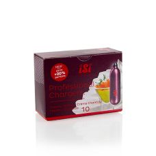 Einweg Sahnekapseln, Stickstoff, Professional Charger, iSi, 10 St