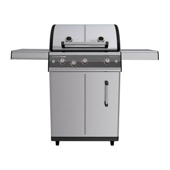 Outdoorchef-Grill Dualchef S 325 G, Seitenbrenner, Gasbetrieb, Edelstahl, 1 St