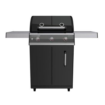 Outdoorchef-Grill Dualchef S 315 G, Gasbetrieb, schwarz, 1 St