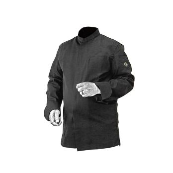 Kochjacke Herren Cannes, schwarz, Größe XS, Gillich, 1 St