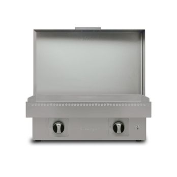Leihgerät Plancha Bräter, 60cm, Edelstahl, mit Abdeckung, Gas, 1 St