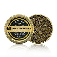 Selection Ossetra Kaviar (Acipenser gueldenstaedtii), 50 g