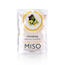 Organic Japanese Sweet White Miso, weiße Misopaste, Clearspring, BIO, 250 g