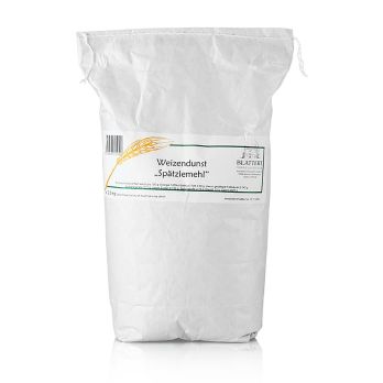Dunst-Weizenmehl, doppelgriffig, für Spätzle/Strudel, Blattert Mühle, 2,5 kg