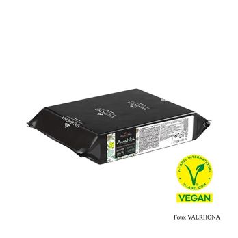 Valrhona AMATIKA, VEGANE dunkle Couverture, 46% Kakao, Block (28074), 3 kg